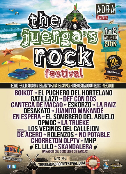 Cartel The Juerga's Rock Festival